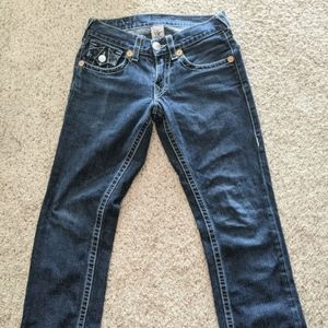 True religion world tour Ricky Seat 34 are size 29 used washed blue